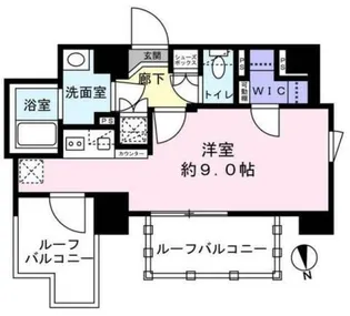 ミライズ早稲田レジデンス【8階】の間取り