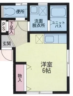 さくらハイツ【2階】の間取り