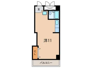 ハイエスト武庫之荘【5階】の間取り