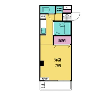 タウンコート【1階】の間取り