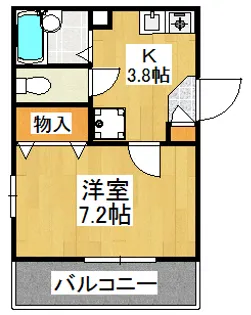 ノイン多摩川【3階】の間取り
