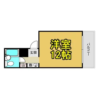 Mプラザ都島【4階】の間取り