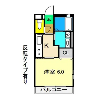 レトア新屋敷【2階】の間取り