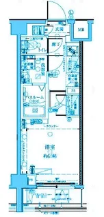 MAXIV武蔵小杉【5階】の間取り