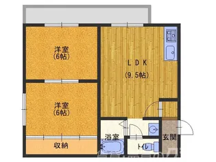 リアライズ古川橋【3階】の間取り