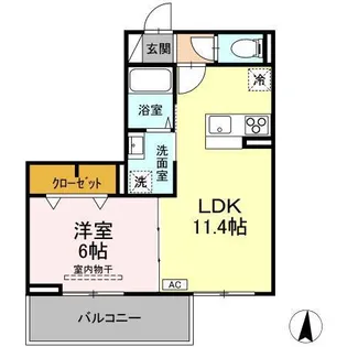 Grace Sea【2階】の間取り