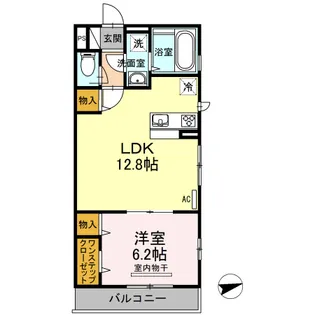ラフィーネ【2階】の間取り