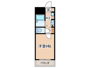 エスポア-ル多摩【2階】の間取り