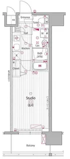 ガーラ・グランディ東陽町【13階】の間取り