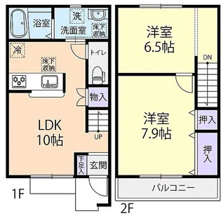 ルーラル神峰の間取り
