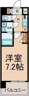 UURコート名古屋名駅【3階】の間取り