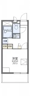 レオパレス池垣【2階】の間取り