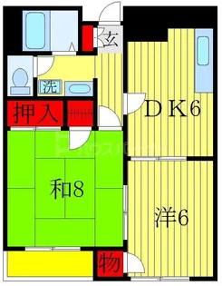 サニーヒル【2階】の間取り