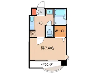 楠原ビル【8階】の間取り