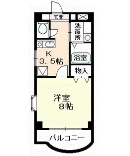 T・Rトリビュート【5階】の間取り