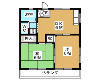 アインス【1階】の間取り
