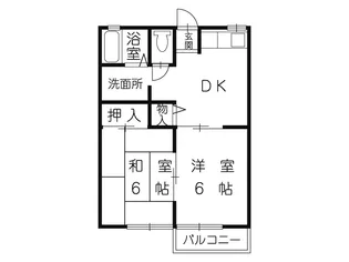 プリメゾン【1階】の間取り