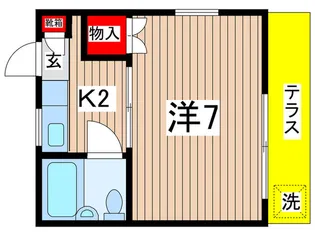 ドエル【1階】の間取り