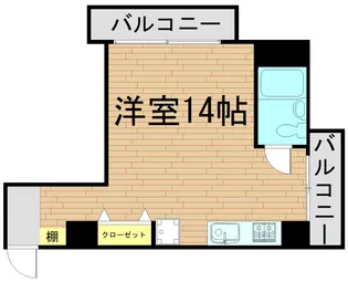 ホワイトバーディハウス【1階】の間取り