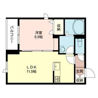 Porte Bonheur Nakano【1階】の間取り