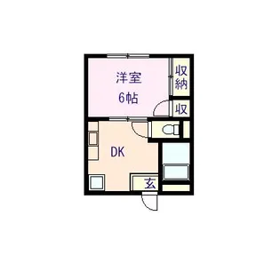 ドゥエルエスプリ【2階】の間取り