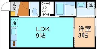 インテグラル高橋町【1階】の間取り