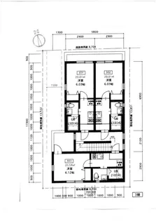 TK-CUBE六町【2階】の間取り