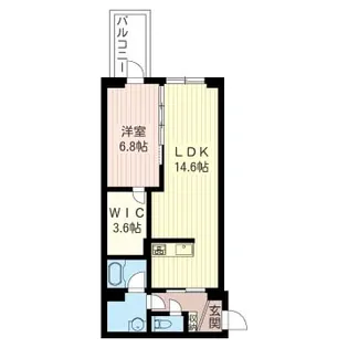 エターナル・オリオン【6階】の間取り