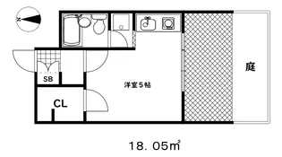 朝日プラザ兵庫駅前【1階】の間取り