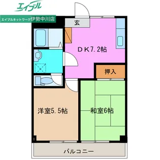 ハヤシビル【3階】の間取り