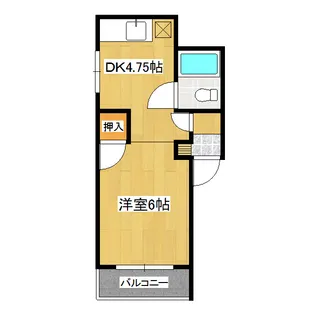 メゾン美芳【1階】の間取り
