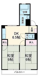 ハイツみずほ【1階】の間取り