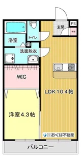 HAKO【2階】の間取り
