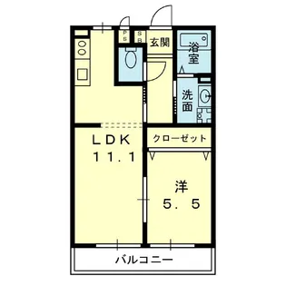 Casa lira【3階】の間取り