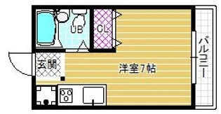 エステートピア・タケダ【1階】の間取り