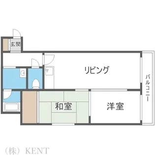 ソレイユ宮の森【3階】の間取り