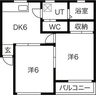 岐阜県岐阜市近島5【アパート】の間取り