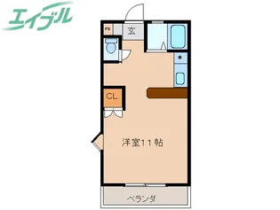 丸井ビル【3階】の間取り