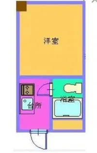 ココアハウス仙台【2階】の間取り