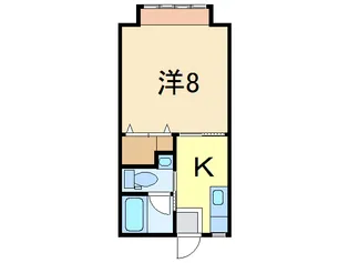 プレステージ泉【1階】の間取り