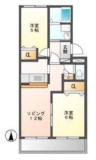 グレイス ヴィラ【2階】の間取り