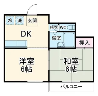 キャピタルD【3階】の間取り