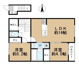 wan maison【2階】の間取り