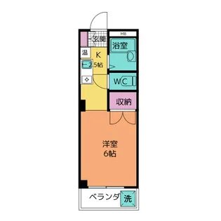 ブレークスルー中平【2階】の間取り