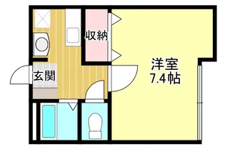ベルード60【2階】の間取り