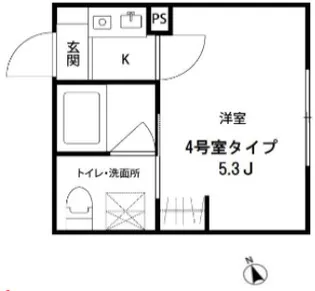 パークノート江古田【2階】の間取り