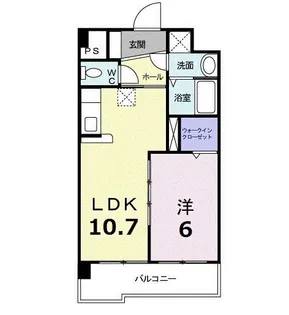 ヴィラコート・ラ・セーヌ【1階】の間取り