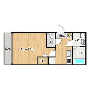 ジーメゾン岩槻南平野【1階】の間取り