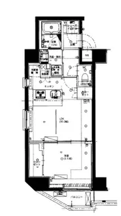 東京都文京区水道2【マンション】の間取り