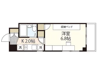 クルーズマンション【2階】の間取り